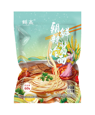 鹤赢朝鲜辣酱冷面325g/10袋