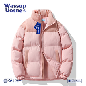 Wassup羽绒棉服男女秋冬季新款棉袄加厚面包棉衣情侣学生保暖外套
