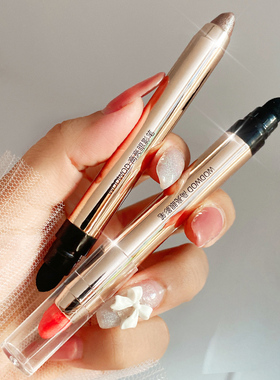 WODWOD2024年新款懒人高光眼影棒一笔成型立体海绵头双色学生正品