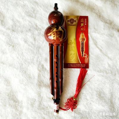 森雀品牌 ABS胶木仿木纹葫芦丝型号233 二次精调音 专业音色音准