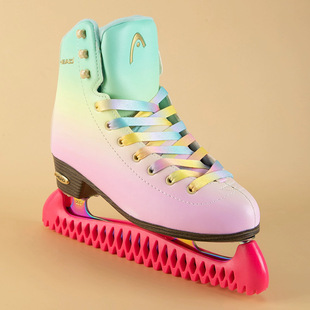 可行走儿童成人花样滑冰刀套花刀保护套可拉伸软刀套滑冰鞋冰刀鞋