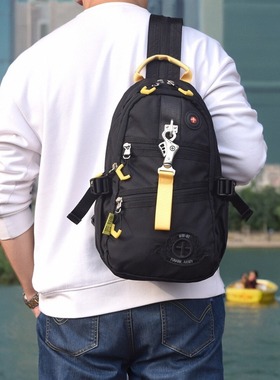 Tough新潮三用双肩包品质男包街头旅行休闲运动背包男大容量胸包