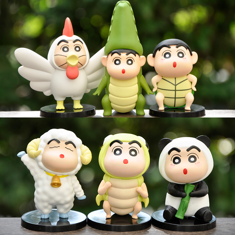 水云左边小摆件变装动物小新现货