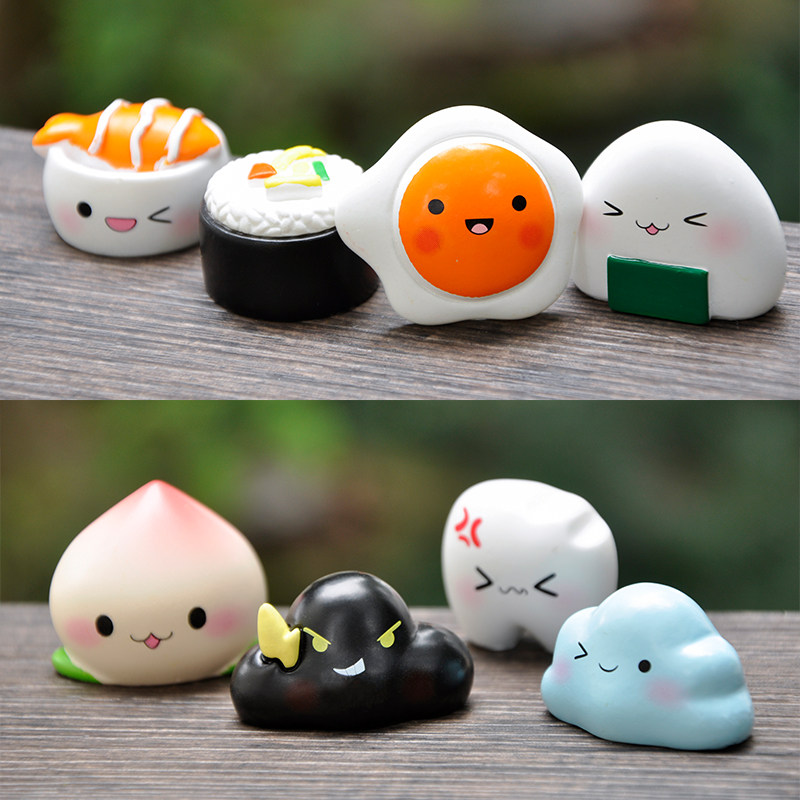 新品日本食玩模型摆件卡通可爱少女心盲盒过家家仿真小食物装饰品