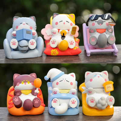 水云左边小摆件养了一只猫现货