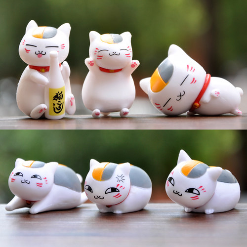 猫咪老师夏目友人帐玩偶小摆件