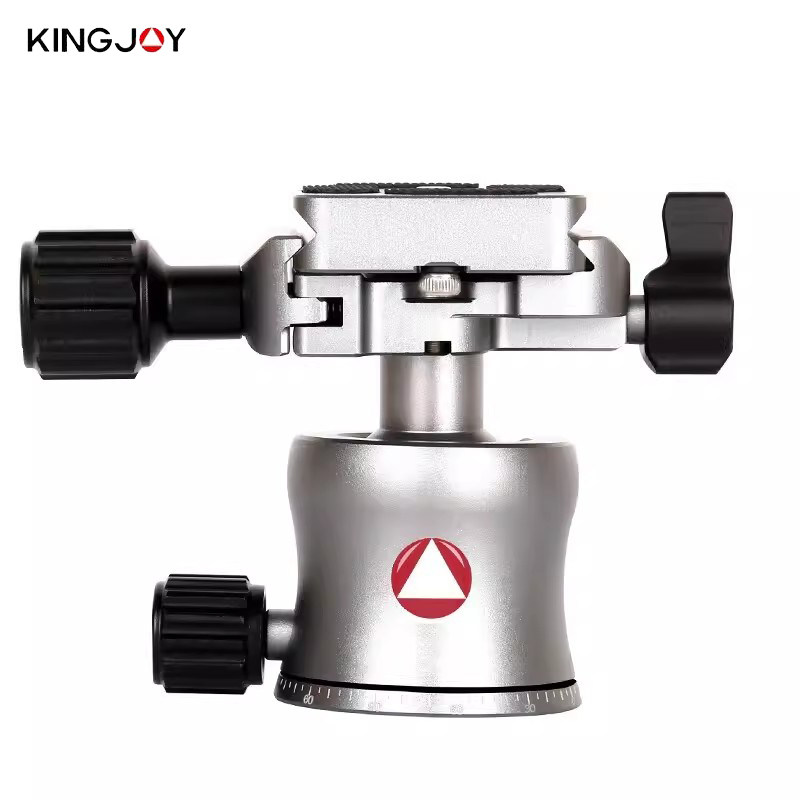劲捷（kingjoy）B00单反相机稳定拍摄三脚架用铝合金全景球形云台