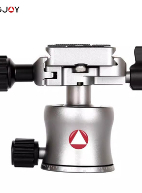 劲捷（kingjoy）B00单反相机稳定拍摄三脚架用铝合金全景球形云台