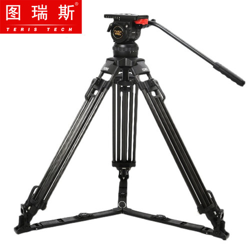 100mm碗口碳纤维三脚架图瑞斯