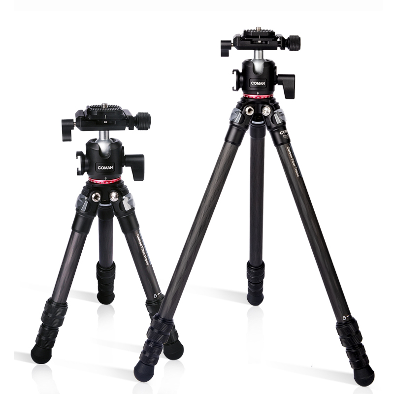科漫TSC10A20单反微单相机手机稳定拍摄碳纤维三脚架全景云台套装