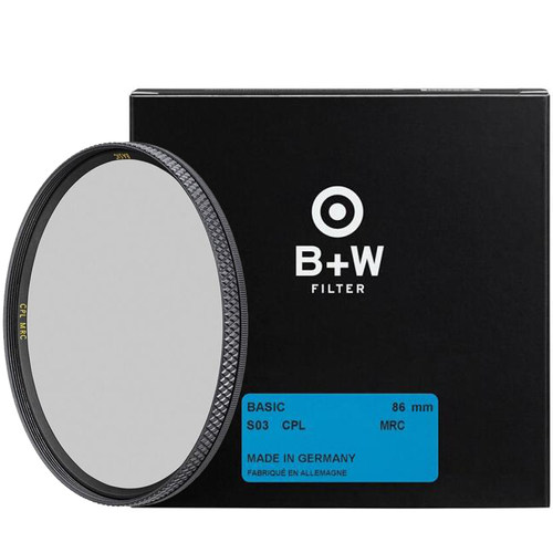 B+W偏振镜，多层镀膜，消除反光