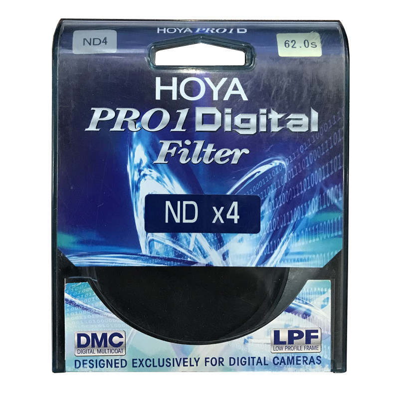 保谷（HOYA）中灰密度镜减光镜 Pro 1D NDX4 52/62mm滤镜 减2档