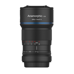 富士X卡口 50mmF1.8微单电影镜头1.33X宽银幕用于索尼E 思锐