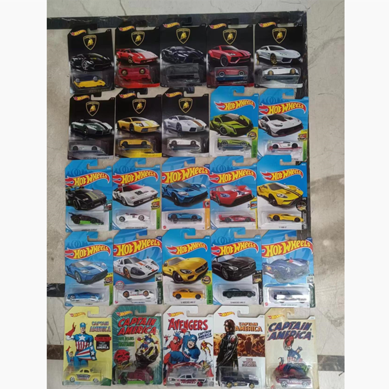 HotWheels风火轮合金车兰博基尼 法拉利 奔驰敞篷 擎天柱卡车