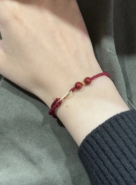 本命年红绳手链女秋冬新款手绳