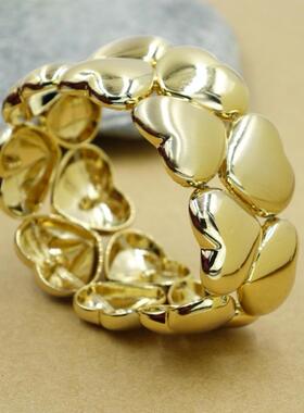 时尚达人质感拉丝弹力手链