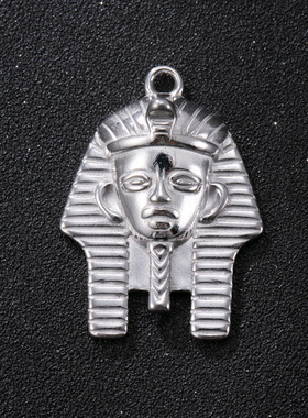 法老钛钢吊坠不锈钢项链