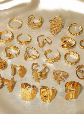 跨境热销不锈钢真空电镀18K金色