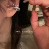 星星耳夹独特耳骨夹耳环轻奢高级感耳骨夹无耳洞耳钉新款 2024爆款