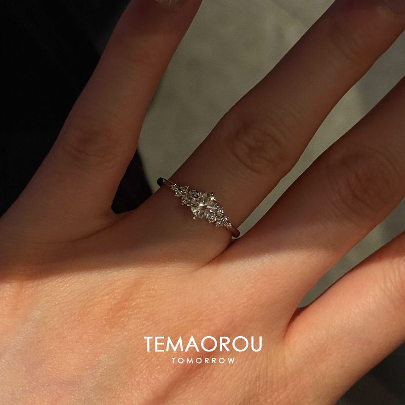 柏林情书超闪细款戒指