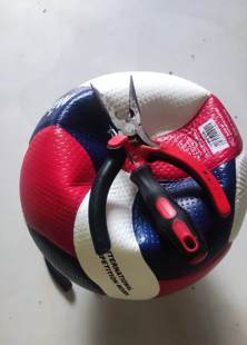 专业修MIKASA米卡萨V300W排球5号V200W软硬排球气嘴漏气针扎修复