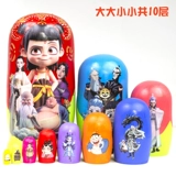 Деревянная интеллектуальная игрушка, декор из смолы, 10 этажей, Россия, подарок на день рождения