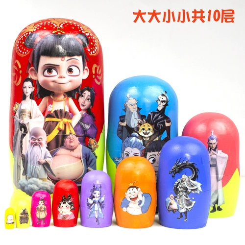 Деревянная интеллектуальная игрушка, декор из смолы, 10 этажей, Россия, подарок на день рождения