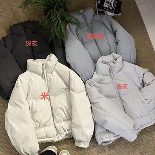 七七冬上新四面弹净版 宽松休闲保暖羽绒服外套2503SY