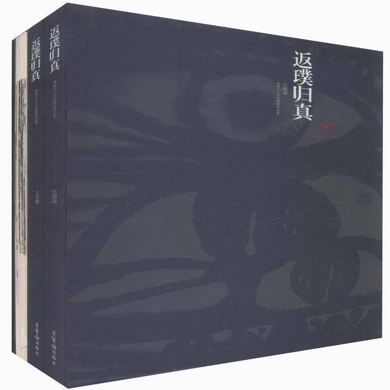 正版书籍 返璞归真:邓林七十岁回顾展作品集（全4册）邓林荣宝斋出版社艺术  人天书店畅销书排行榜