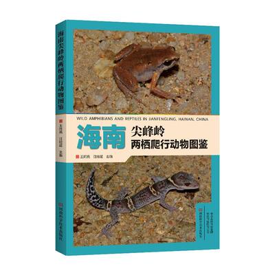 海南尖峰岭两栖爬行动物图鉴 王同亮   自然科学书籍