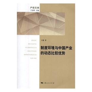 制度环境与中国产业的动态比较优势 王健 制度环境影响产业发展研究中国 经济书籍