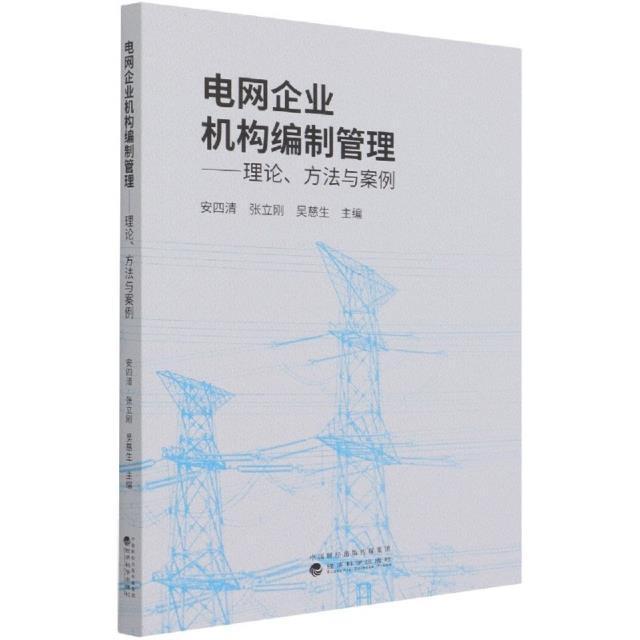 电网企业机构编制管理——理论、方法与案例 安四清 电力工业工业企业管理组织机构制 经济书籍