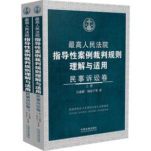 江新 上下 法律书籍 民事诉讼卷 高指导案例裁判规则理解与适用