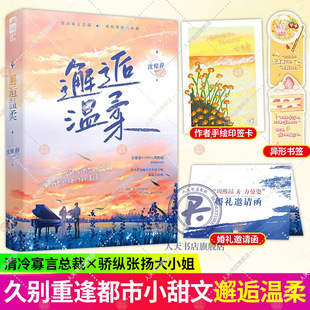 正版随书附赠品邂逅温柔 沈惊春著 久别重逢破镜重圆霸道总裁初恋都市言情小说 清冷寡言总裁X骄纵张扬大小姐青春文学现代都