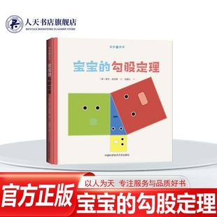 宝宝的勾股定理 宝宝的数学系列中英双语 3-6岁宝宝数学启蒙绘本图画书 几何知识启蒙 宝宝益智游戏书 麦克兹尼提 中国科学技术