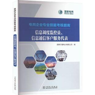 正版书籍 电网企业专业技能考核题库:信息调度监控员、信息通国网宁夏电力有限公司中国电力出版社工业技术  人天书店畅销书排行榜