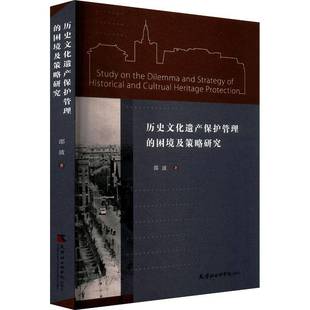 正版书籍 历史文化遗产保护管理的困境及策略研究邵波天津社会科学院出版社历史  人天书店畅销书排行榜
