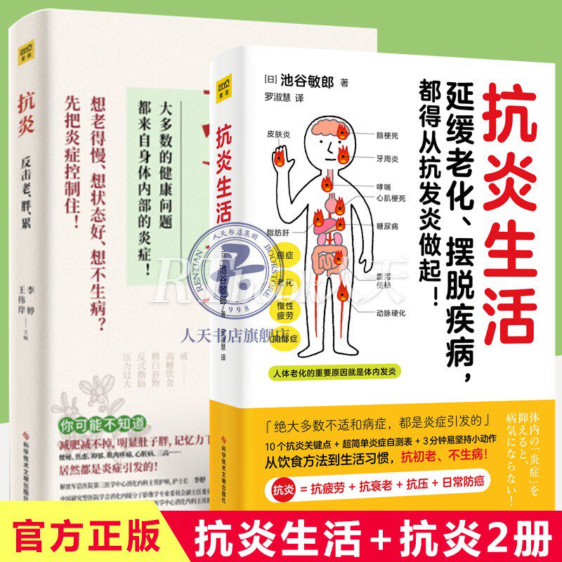 抗炎生活+抗炎告别老胖累延缓老化摆脱疾病 都得从抗发炎做起中医养生生活体内炎症程度检查表检测自己的健康状况三大反应加速人体使用感如何?