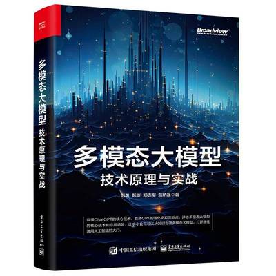 正版书籍 多模态大模型:技术原理与实战彭勇电子工业出版社自然科学  人天书店畅销书排行榜