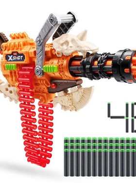 海外进口非国行X-Shot Dread Hammer恐惧之锤加特林发射器