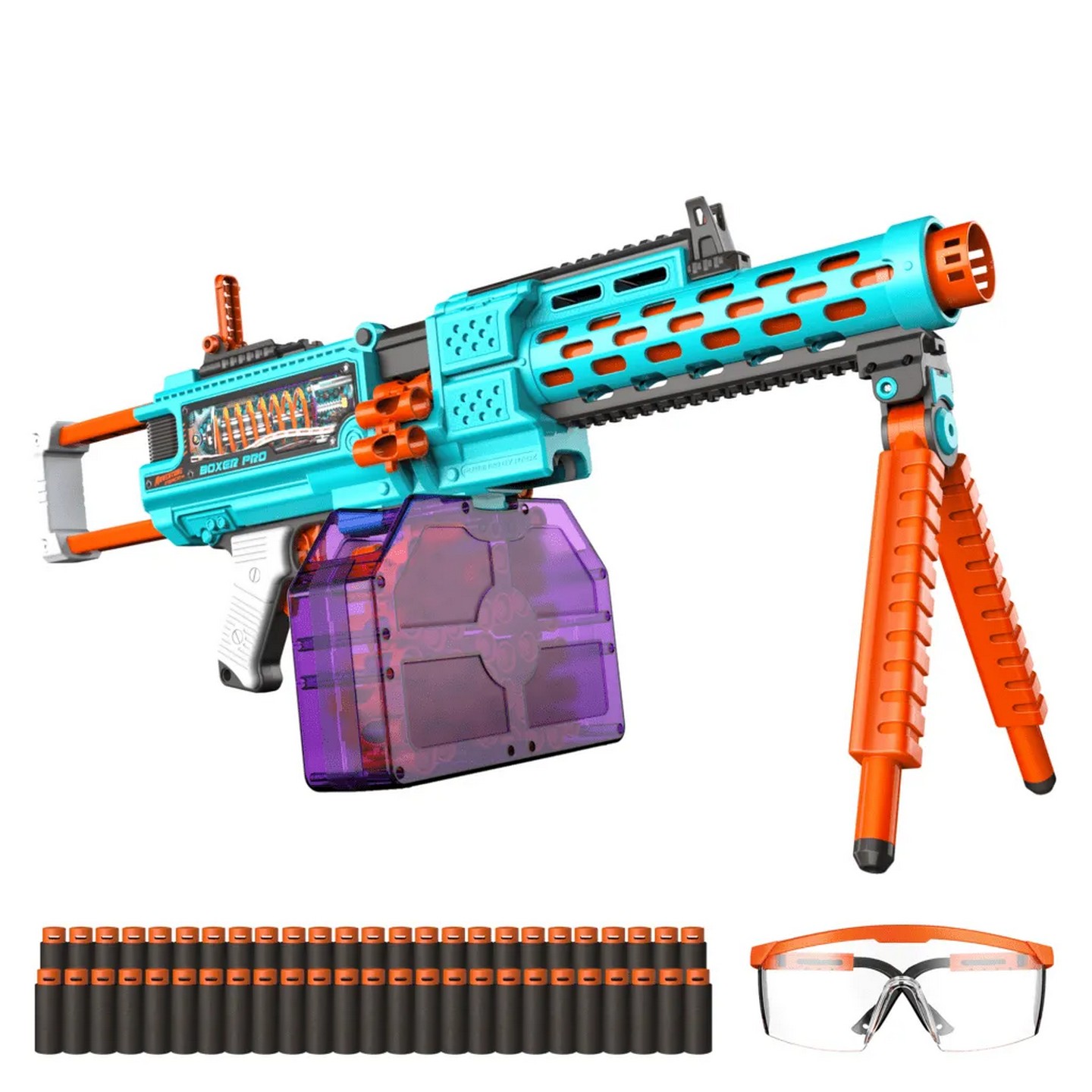 Adventure Force拳击手Boxer Pro短弹全自动软弹发射器儿童玩具枪