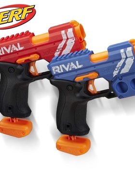 橙机孩之宝NERF热火rival竞争者蛟龙一球球弹发射器儿童玩具枪