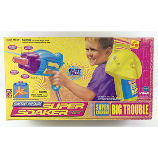 NERF Super Soaker Larami 背包超级水枪沙滩水仗儿童玩具