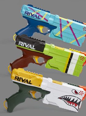 NERF热火RIVAL竞争者系列克洛诺斯5球e0005儿童玩具软弹发射器