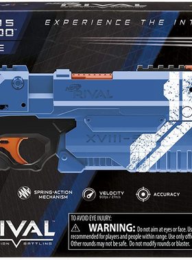 NERF热火RIVAL竞争者克洛诺斯5球阿波罗死侍软弹发射器儿童玩具枪