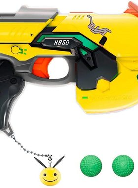 热火nerf竞争者Overwatch B.Va守望先锋D.Va软弹发射器儿童玩具枪