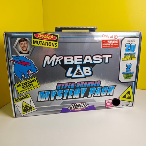 MrBeast Lab神秘融合包Mystery Pack试验舱宝藏儿童盲盒玩具
