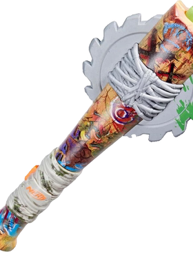 散货孩之宝nerf热火僵尸zombie Strikeout锯齿棒球棍发射器玩具枪