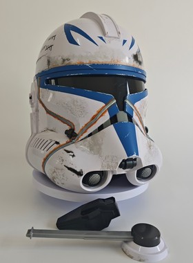 散货孩之宝Star Wars星球大战雷克斯黑色火炮冲锋队暴风兵头盔