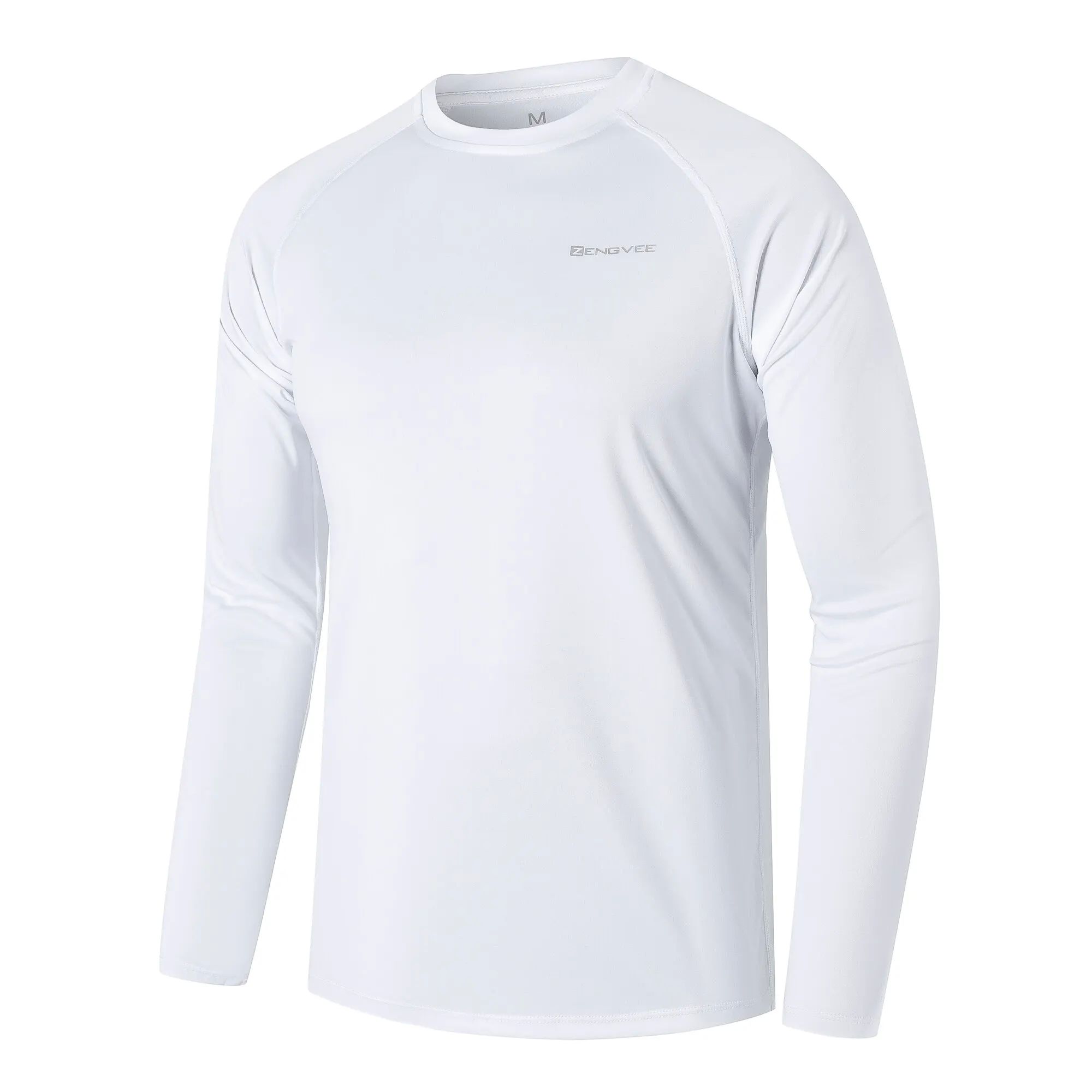 Men's Long Sleeve UPF 50+ Sun Protection Loose Fit Sports ,S 户外/登山/野营/旅行用品 防晒衣 原图主图